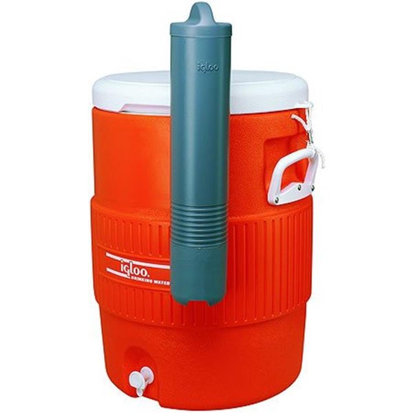 Igloo Igloo 42021 10 Gallon Seat Top Beverage Cooler - Orange 42021